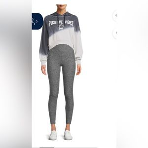 No Boundaries sueded high rise leggings